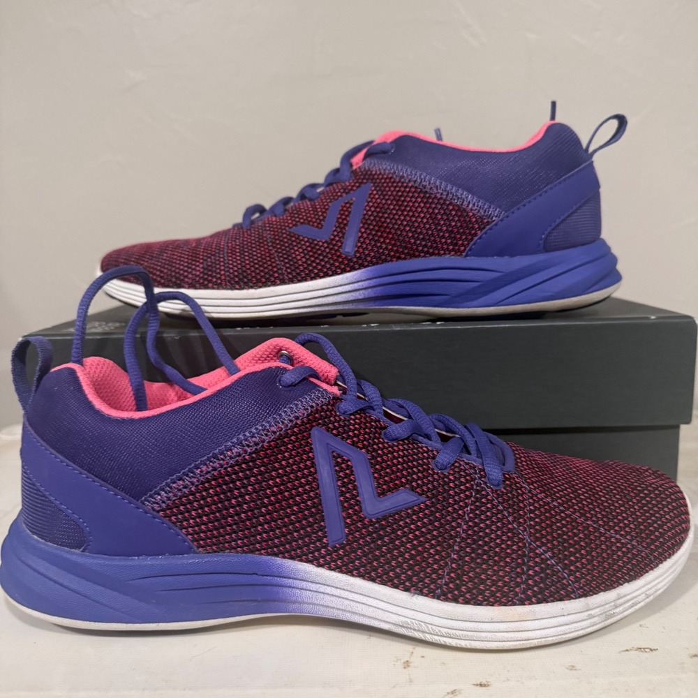 Vionic Adley Sneakers Womens 9‎ Wide Purple Pink Excellent Mesh Walking Shoes